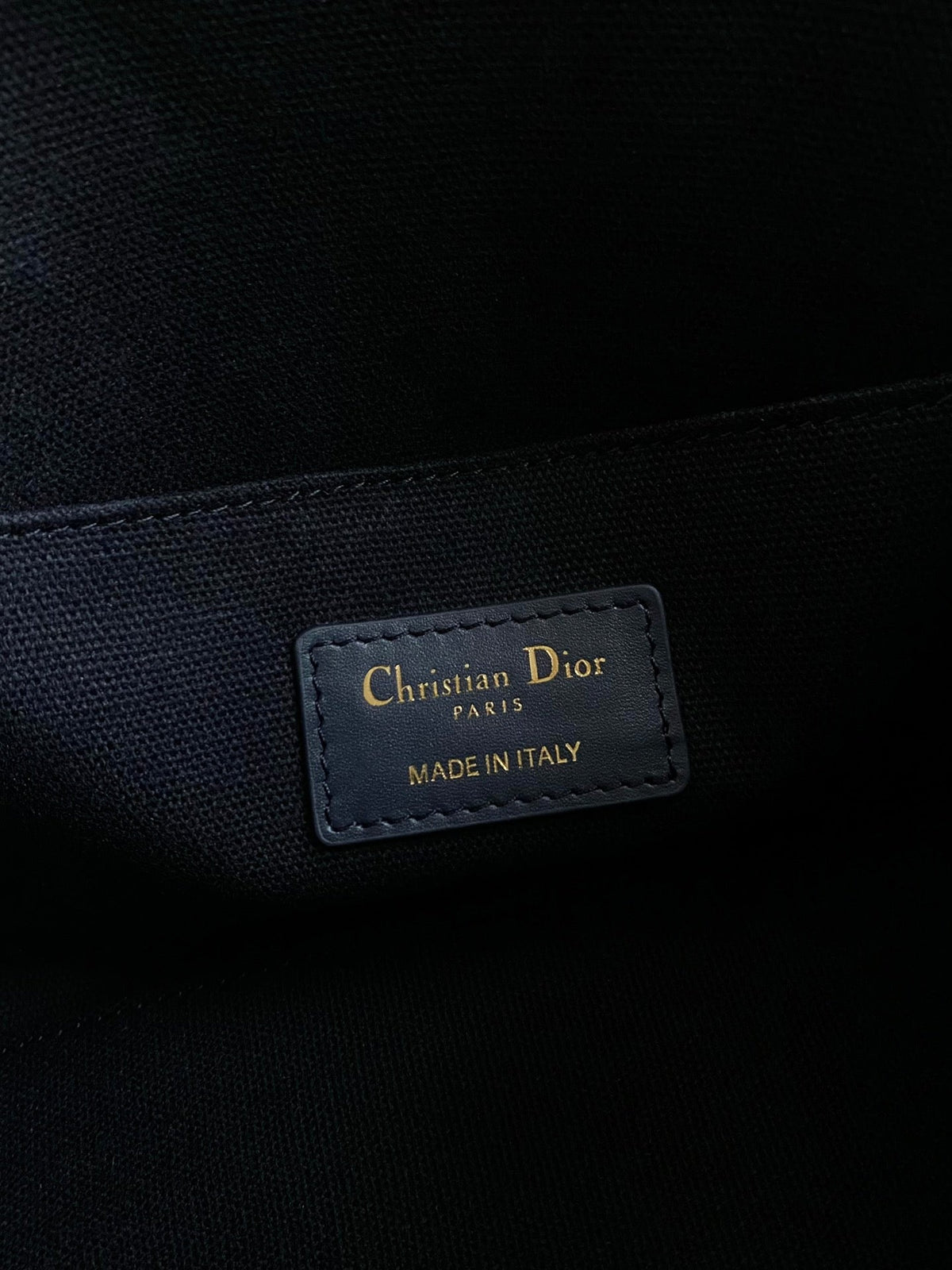 Dior Small Boston 22 Blue Oblique Embroidery Bag