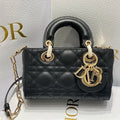 Dior Micro Lady D-Joy 16.5 Black Lambskin Bag