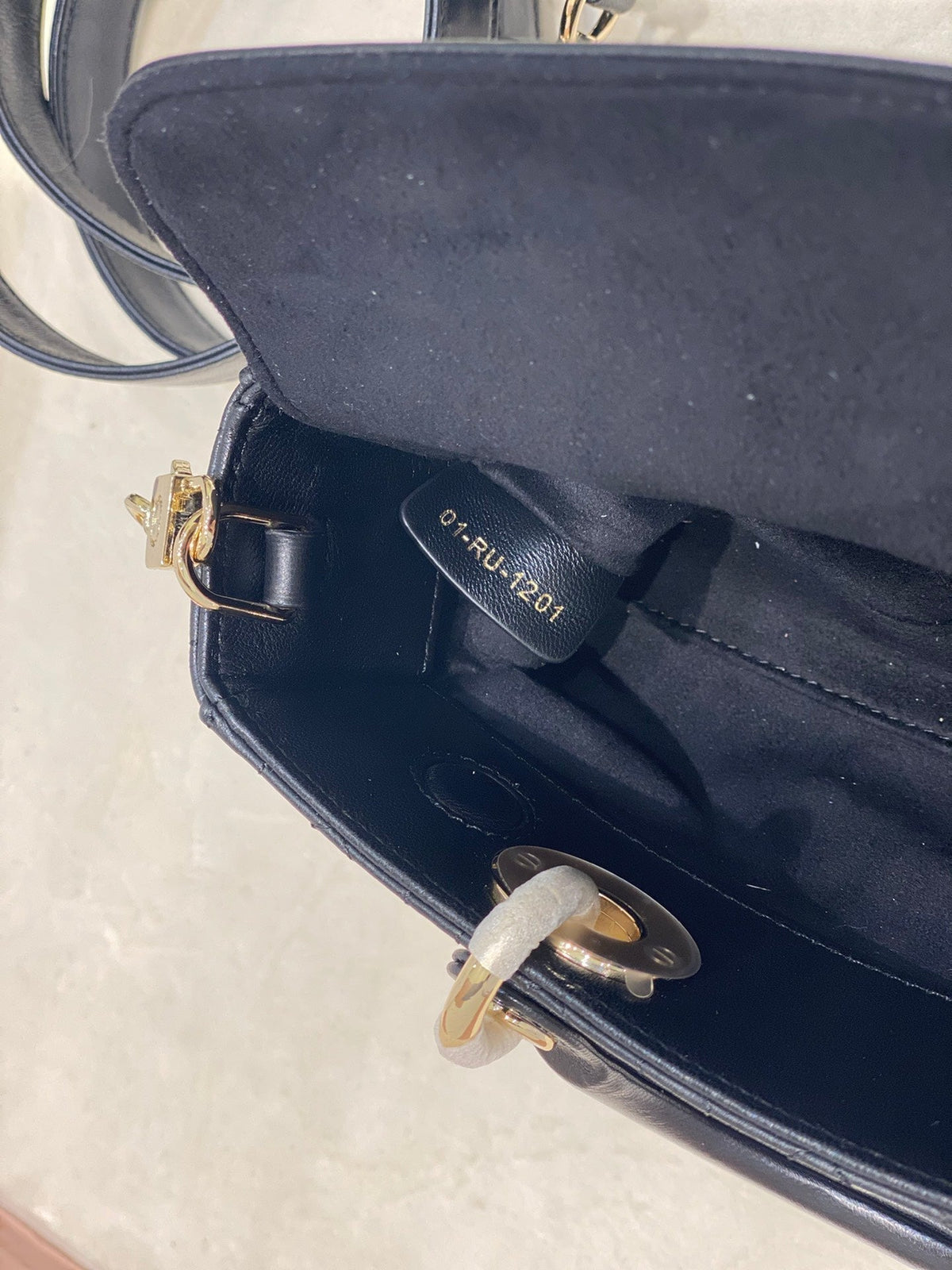 Dior Small Lady D-Joy 22 Black Lambskin Bag