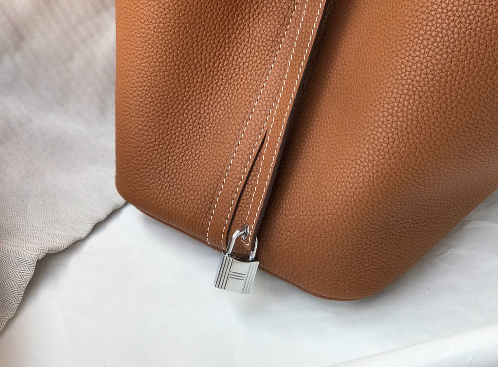 Hermes Picotin Lock 22 Tan Togo Shw Bag