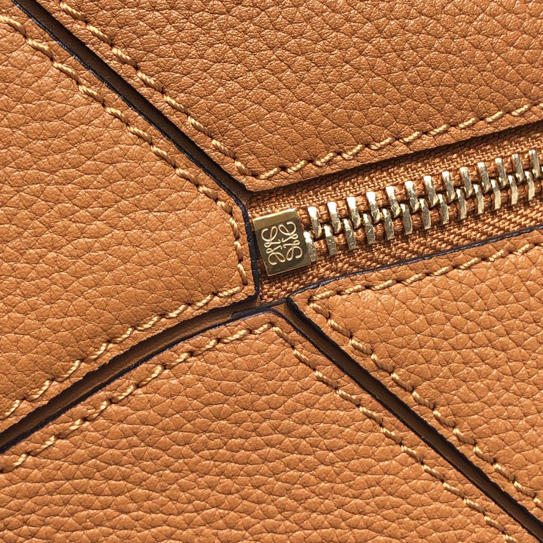 Loewe Small Puzzle 24 Bag in Classic Warm Desert Calfskin