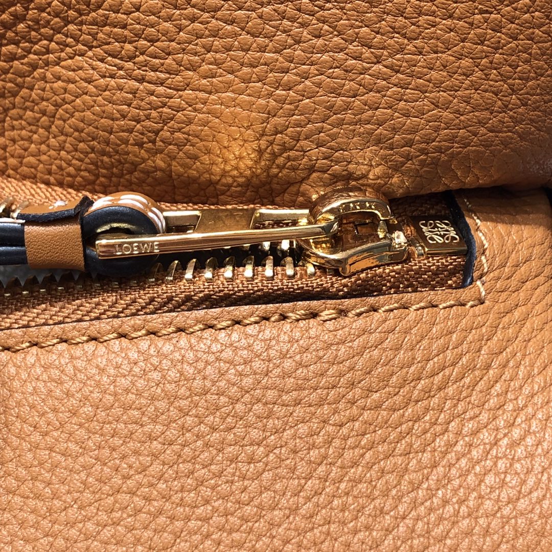 Loewe Small Puzzle 24 Bag in Classic Warm Desert Calfskin