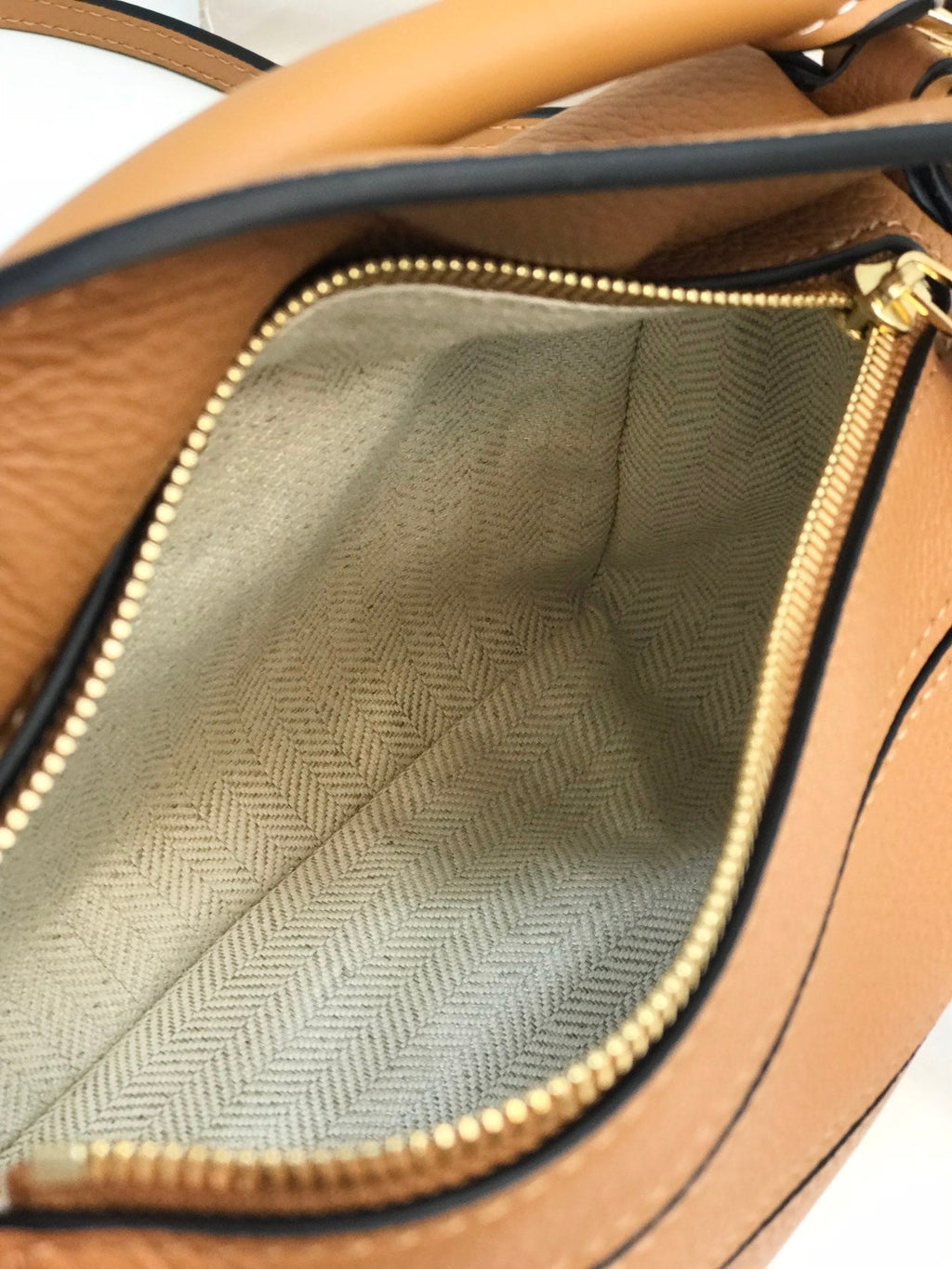 Loewe Mini 18 Puzzle Bag in Warm Desert Calfskin