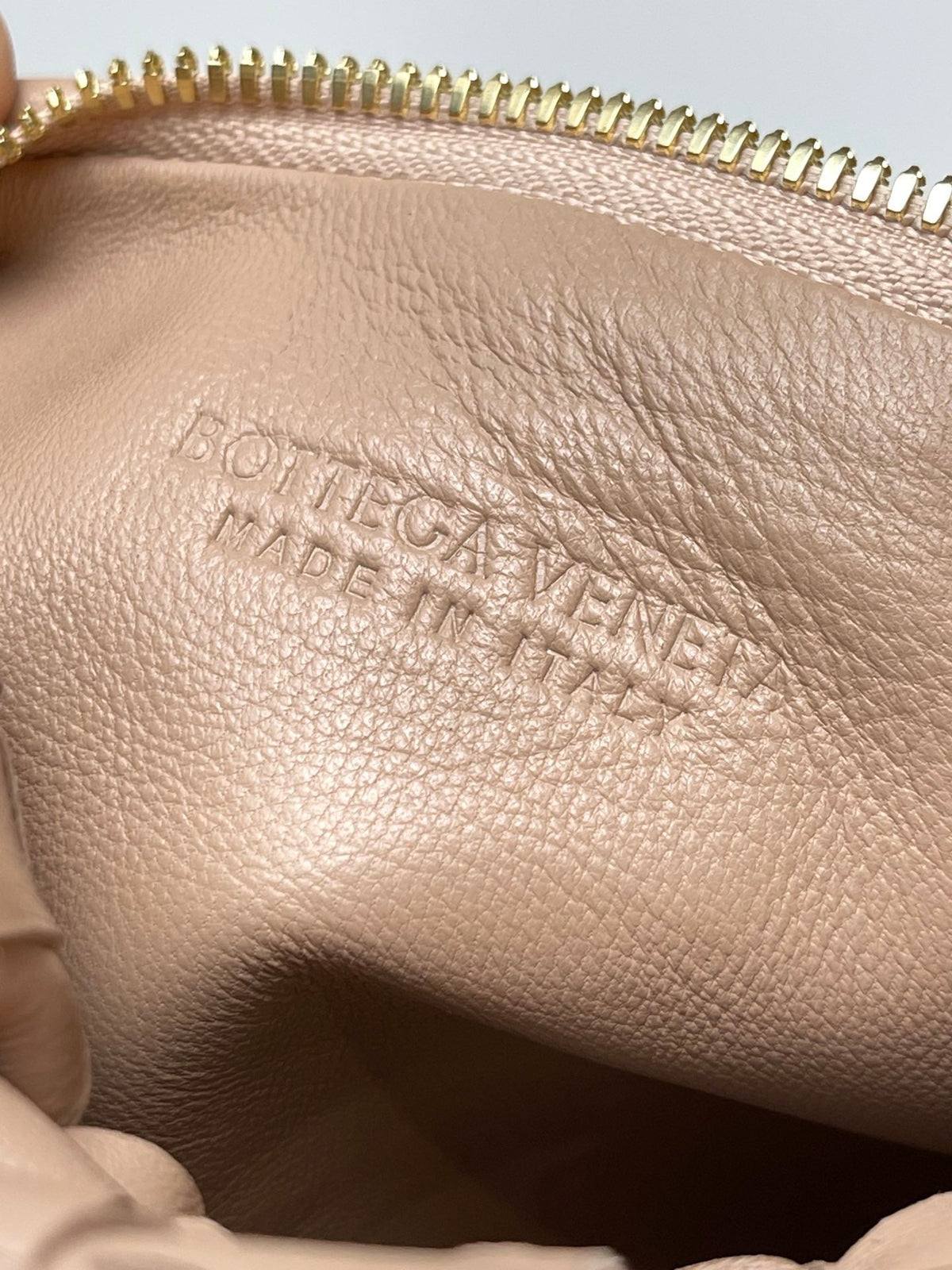 Bottega Veneta Mini Jodie 27 in Medium Brown Lambskin Bag