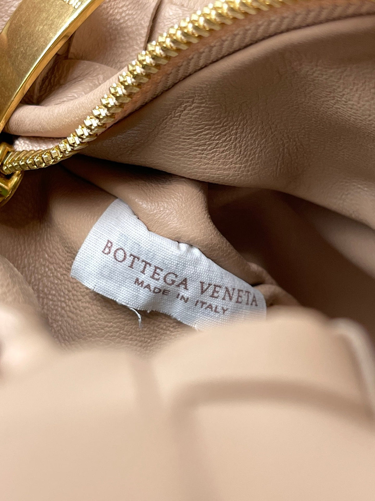 Bottega Veneta Mini Jodie 27 in Medium Brown Lambskin Bag