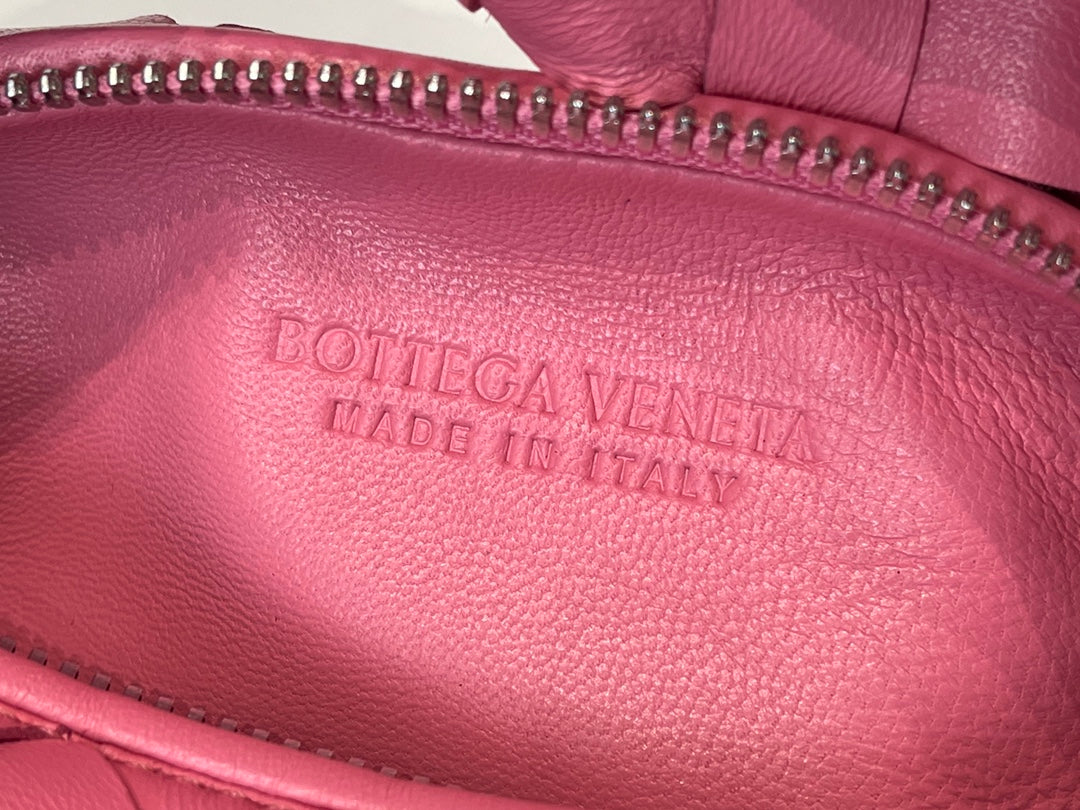 Bottega Veneta Mini Jodie 27 in Charm Pink Lambskin Bag