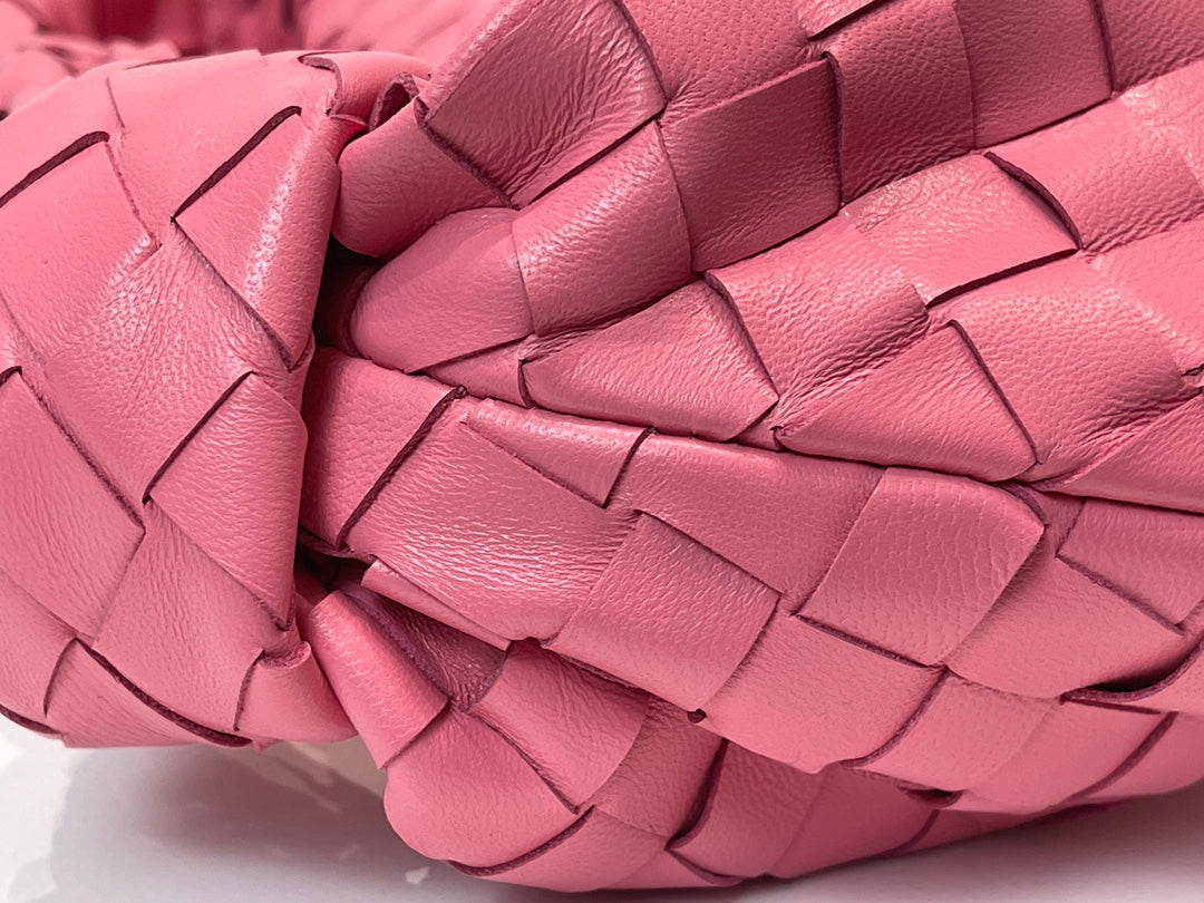 Bottega Veneta Mini Jodie 27 in Charm Pink Lambskin Bag