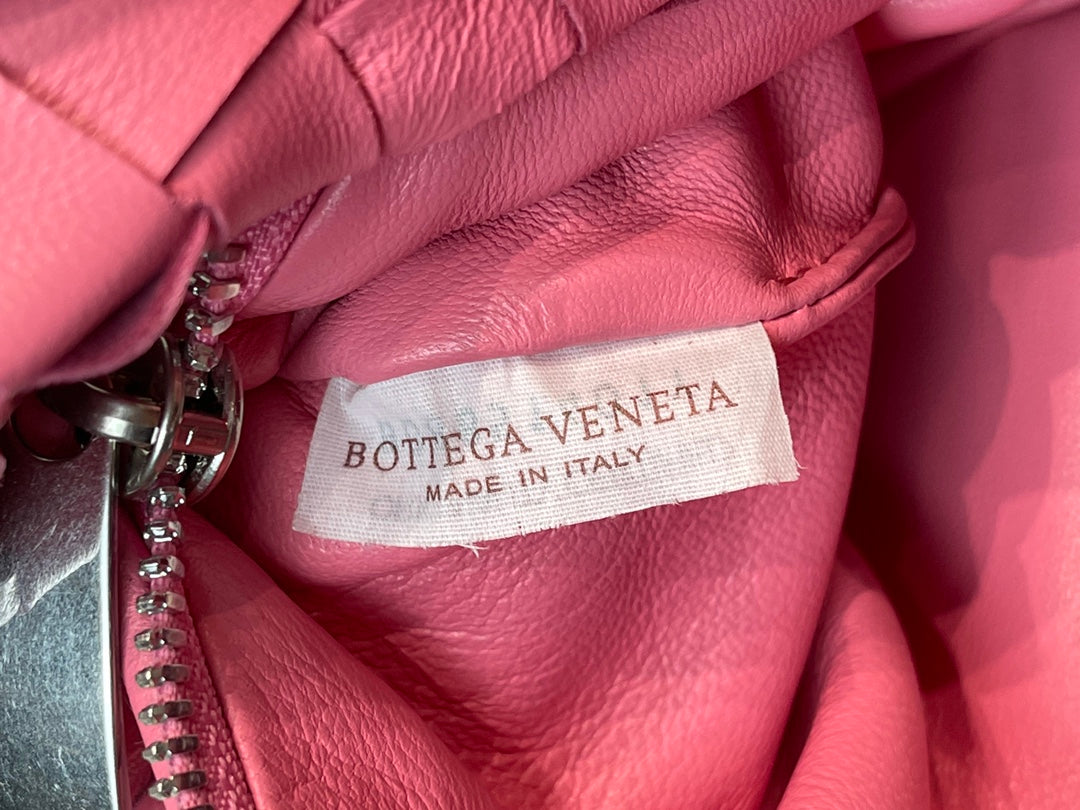 Bottega Veneta Mini Jodie 27 in Charm Pink Lambskin Bag