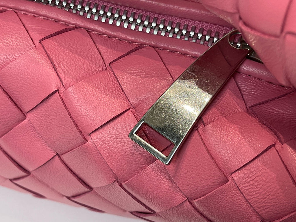 Bottega Veneta Mini Jodie 27 in Charm Pink Lambskin Bag