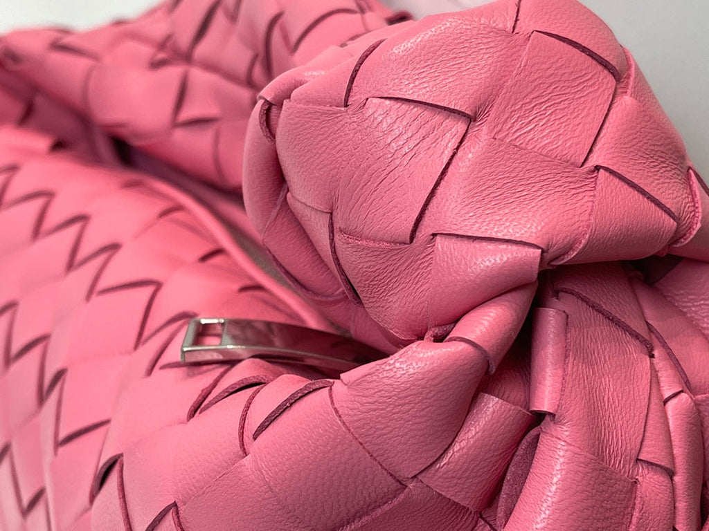Bottega Veneta Mini Jodie 27 in Charm Pink Lambskin Bag