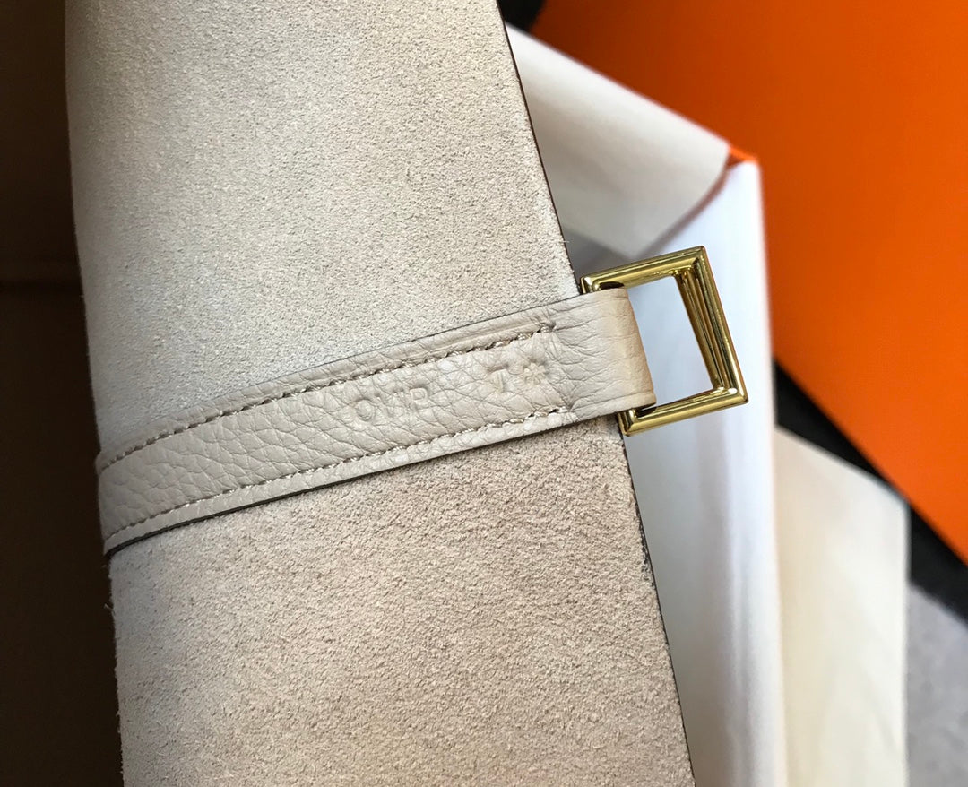 Hermes Picotin Lock 18 Light Beige Togo Ghw Bag