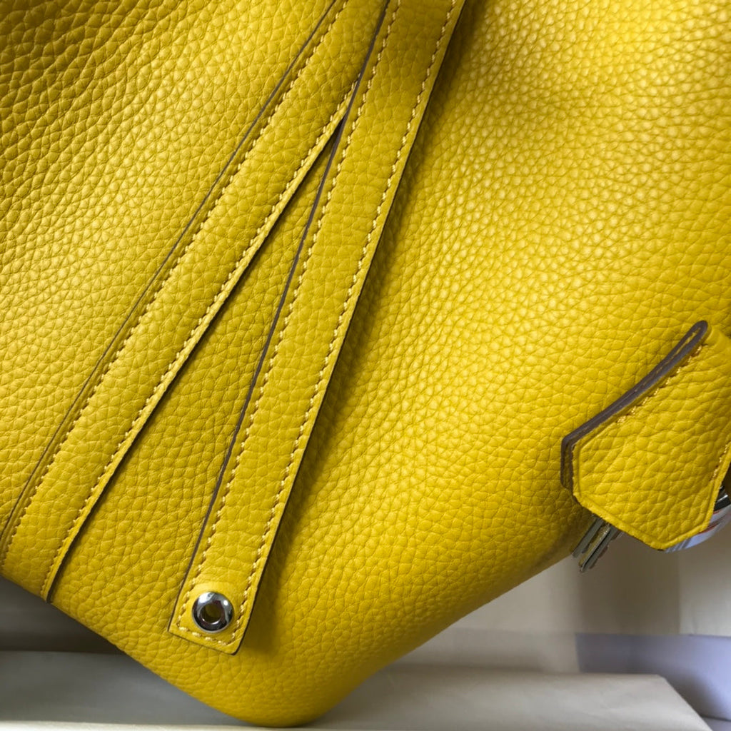 Hermes Picotin Lock 22 Yellow Togo Shw Bag