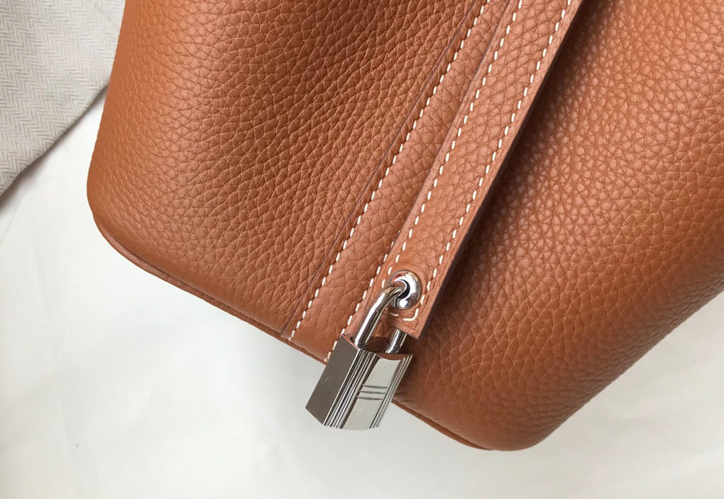 Hermes Picotin Lock 18 Gold Togo Shw Bag
