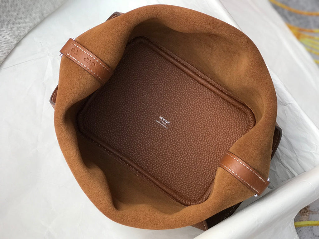 Hermes Picotin Lock 18 Gold Togo Shw Bag