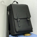 Loewe 39 Military Backpack in Black Soft Grained Calfskin