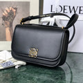Loewe Goya Bag 18 in Black Silk Calfskin