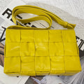 Bottega Veneta Small Cassette 23 in Canary Yellow Calfskin Bag