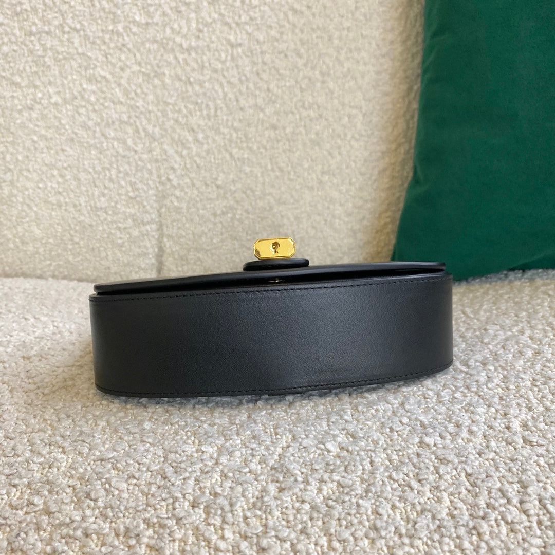 Celine Mini 18 Padlock Black Calfskin Bag