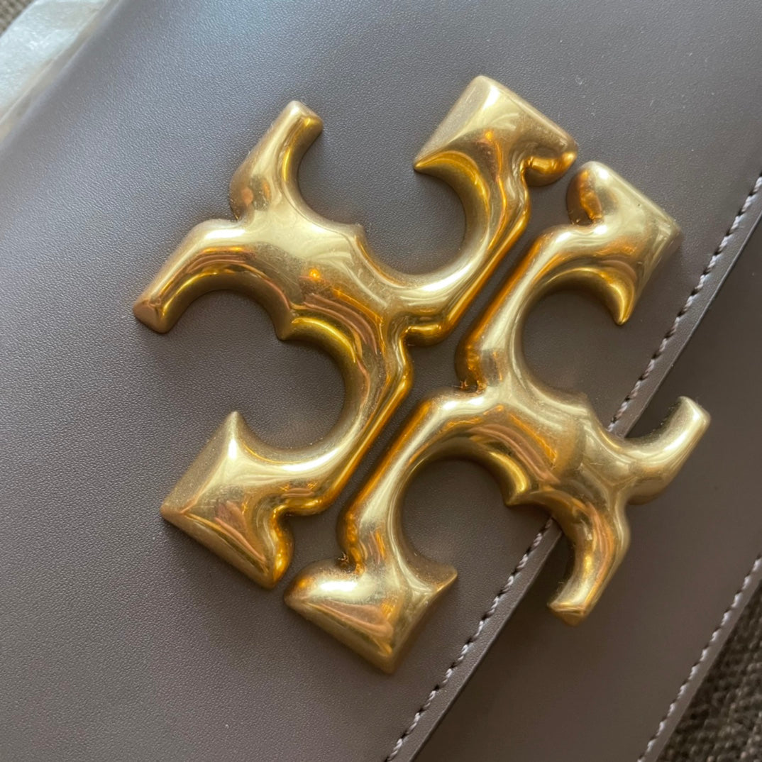 Celine Triomphe Box 18 Calfskin Grey Bag