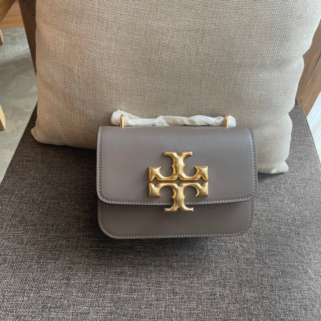 Celine Triomphe Box 18 Calfskin Grey Bag