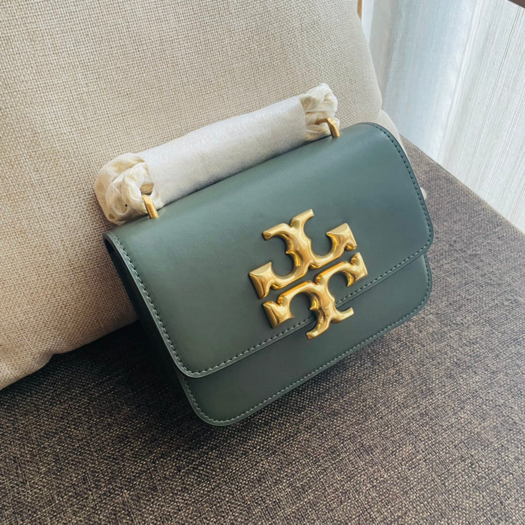 Celine Triomphe Box 18 Calfskin Sea Green Bag