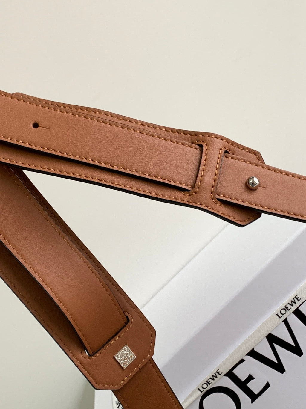 Loewe Puzzle Large 35 Bag in Bronze Brown Calfskin
