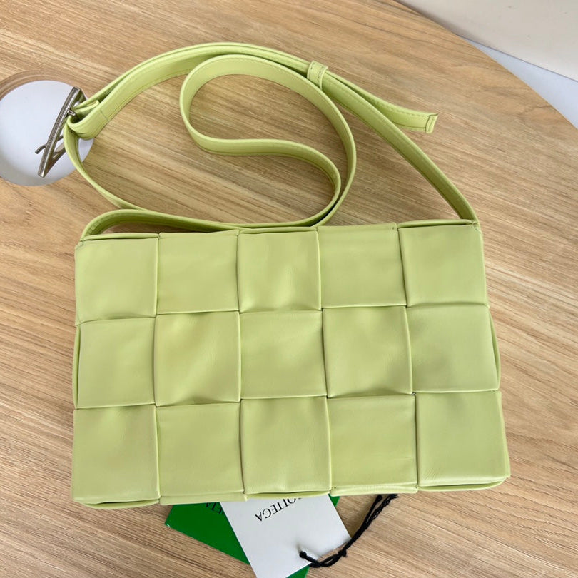 Bottega Veneta Small Cassette 23 in Pine Glade Calfskin Bag