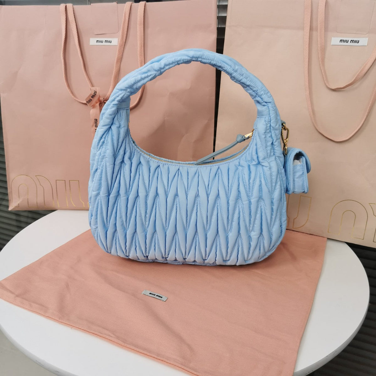 Wander 28 Bag in Blue Mint Eco - Friendly Nylon