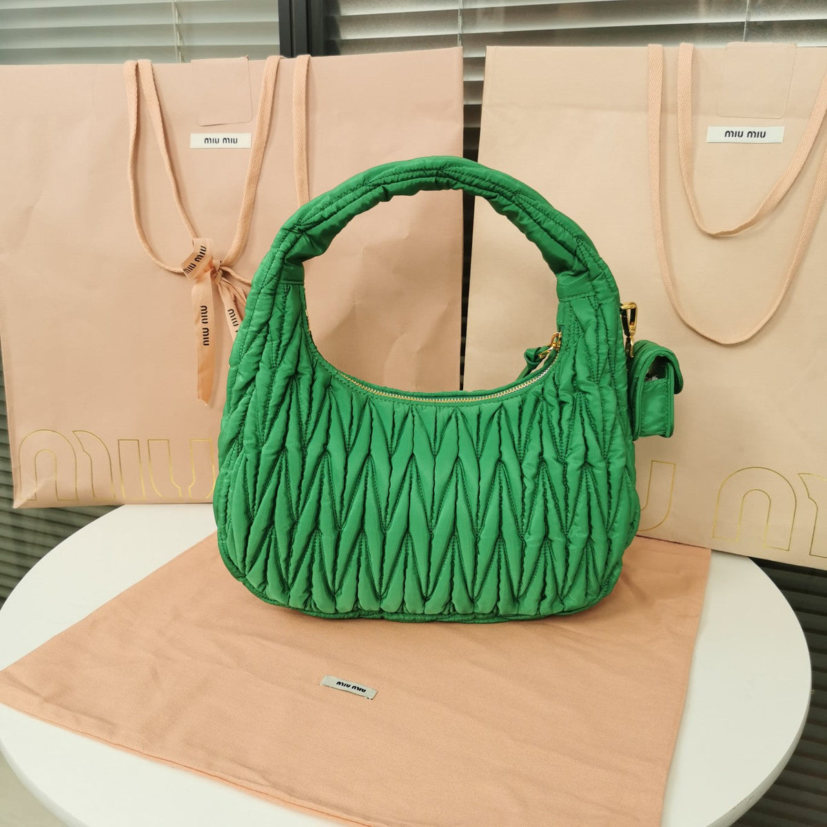 Wander 28 Bag in Green Eco - Friendly Nylon