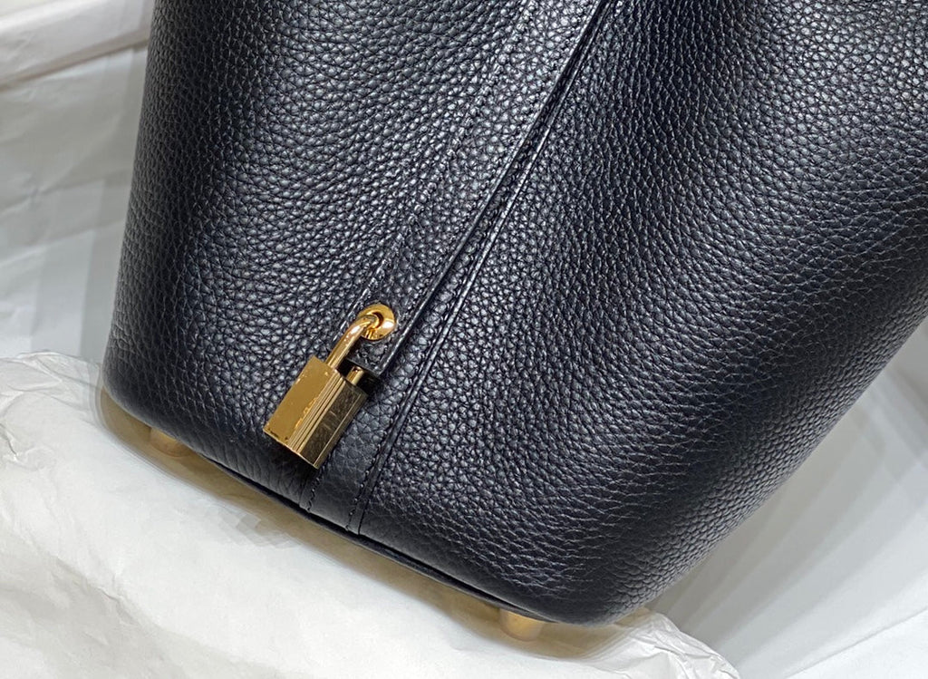 Hermes Picotin Lock 18 Black Togo Ghw Bag