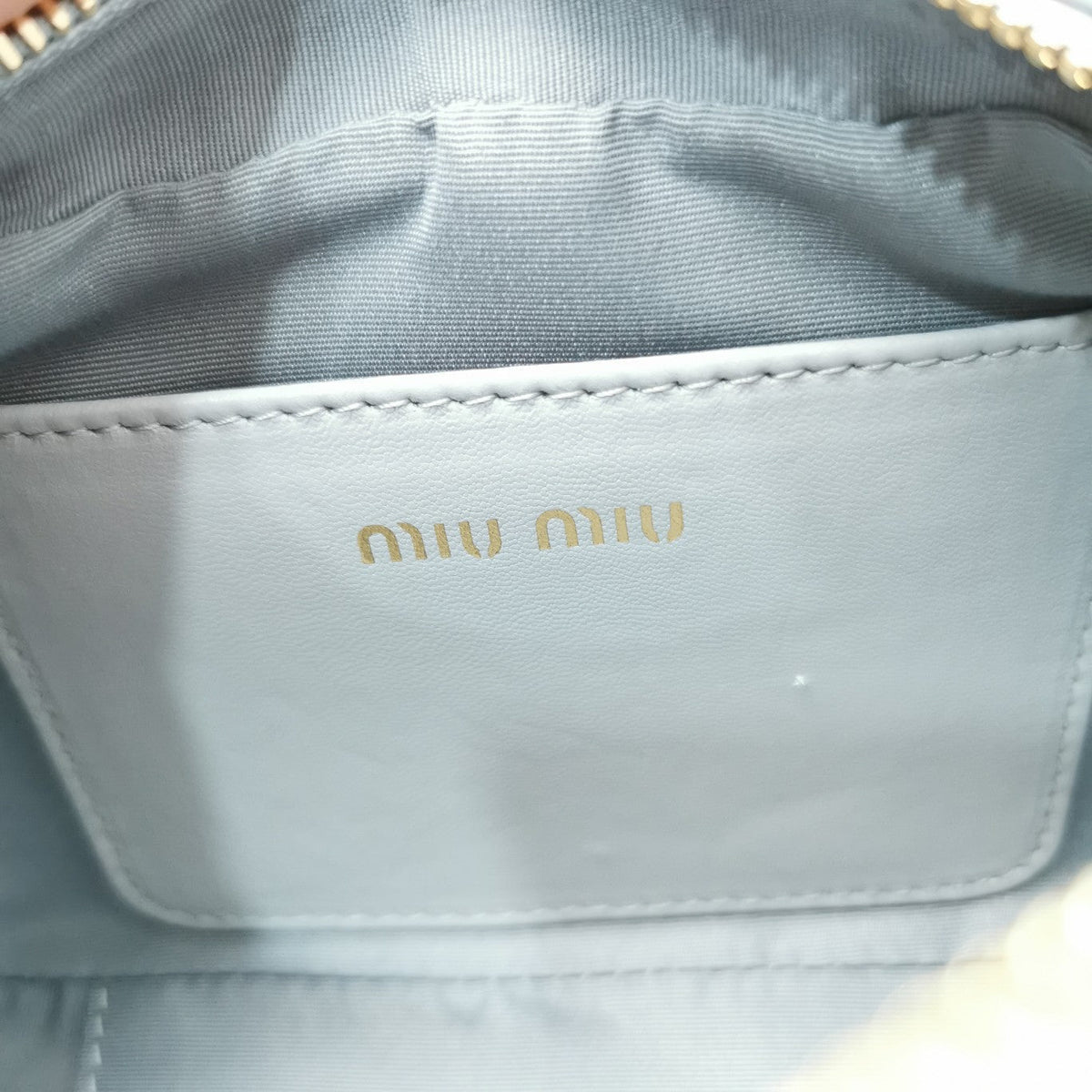 Too Pretty 17 Handbag Light Grey Lambskin