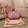 Too Pretty 17 Handbag in Hot Pink Lambskin
