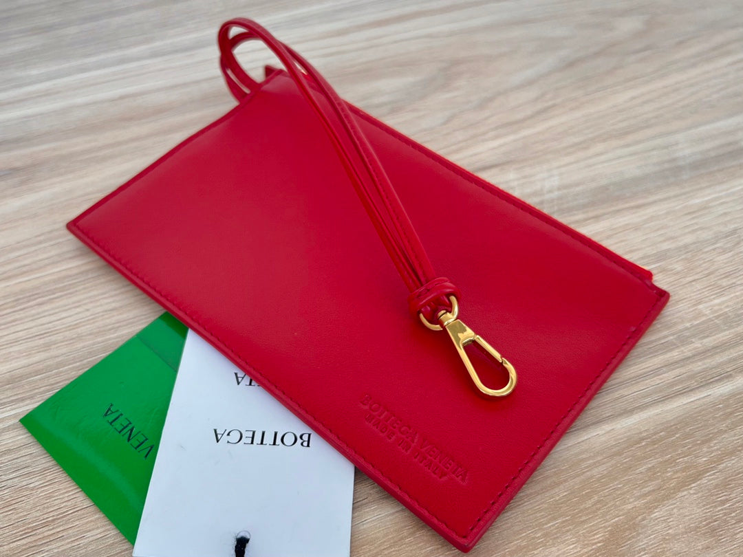 Bottega Veneta Mini Cabat 20 in Red Lambskin Bag