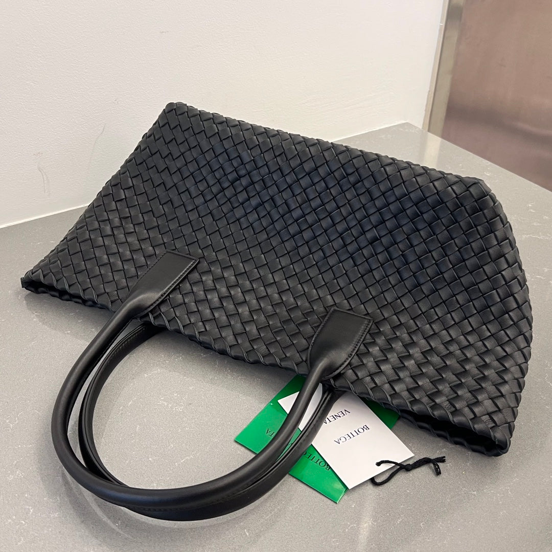 Bottega Veneta Small Cabat 32 in Black Lambskin Bag