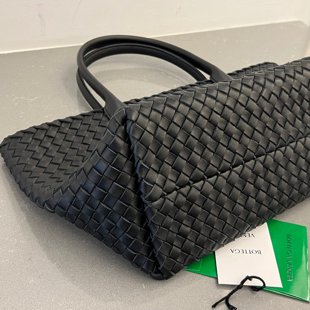 Bottega Veneta Small Cabat 32 in Black Lambskin Bag