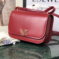 Loewe Goya Bag 18 in Cherry Red Silk Calfskin