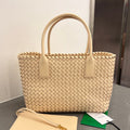 Bottega Veneta Small Cabat 32 in Cream Lambskin Bag