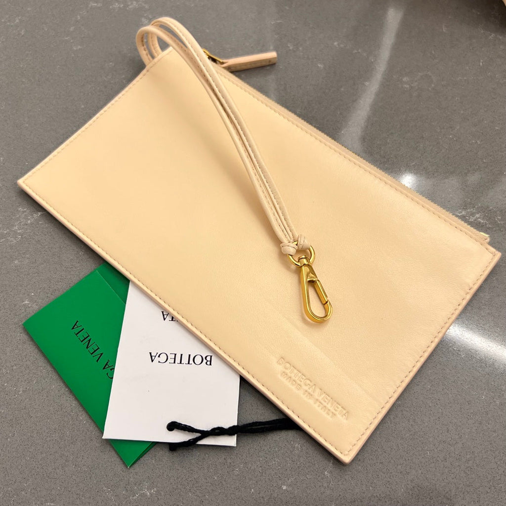 Bottega Veneta Small Cabat 32 in Cream Lambskin Bag