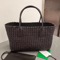 Bottega Veneta Small Cabat 32 in Hickory Brown Lambskin Bag