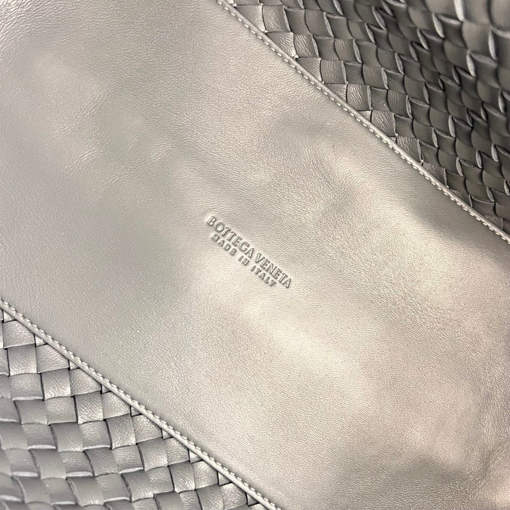 Bottega Veneta Small Cabat 32 in Smoke Gray Lambskin Bag