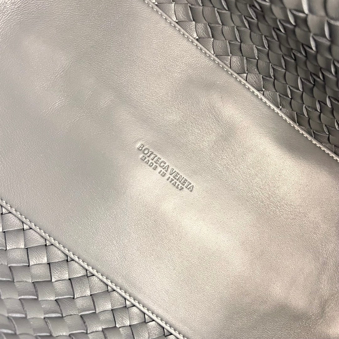 Bottega Veneta Small Cabat 32 in Smoke Gray Lambskin Bag