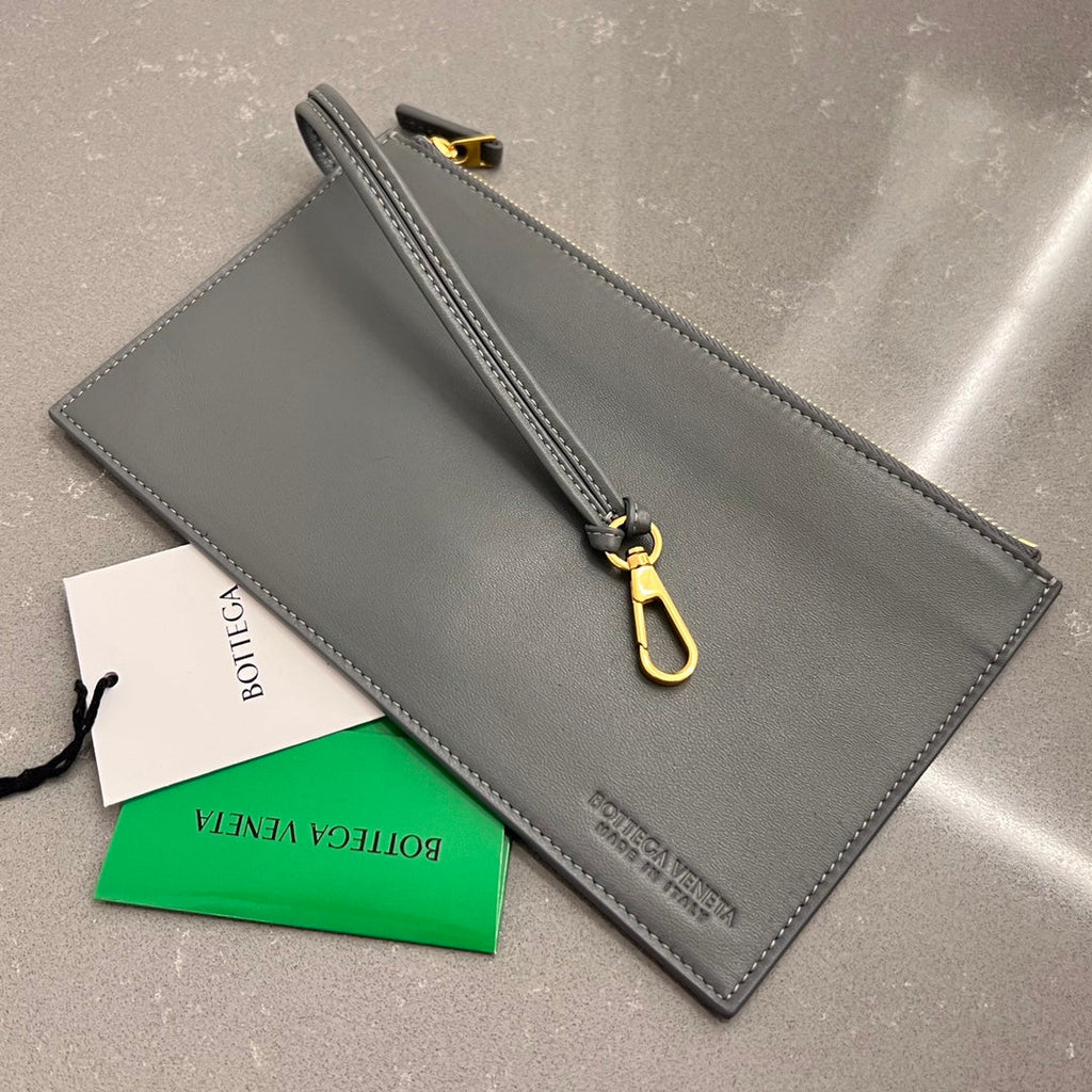 Bottega Veneta Small Cabat 32 in Smoke Gray Lambskin Bag