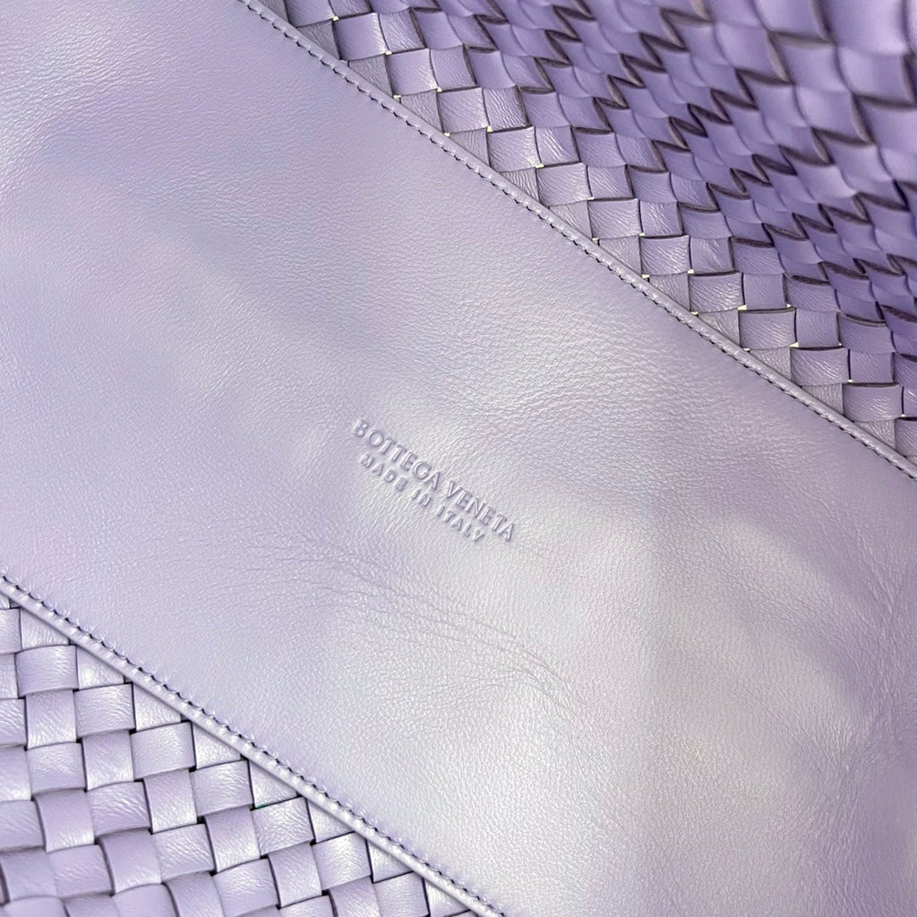 Bottega Veneta Small Cabat 32 in Periwinkle Purple Lambskin Bag