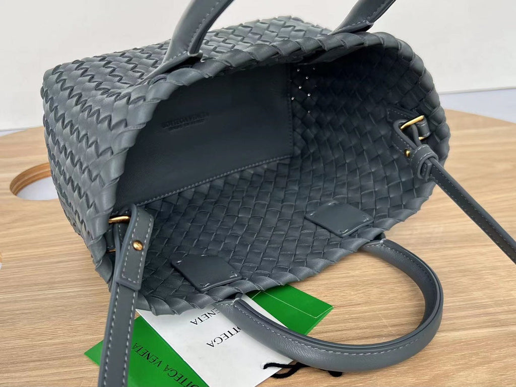 Bottega Veneta Mini Cabat 20 in Onyx Black Lambskin Bag
