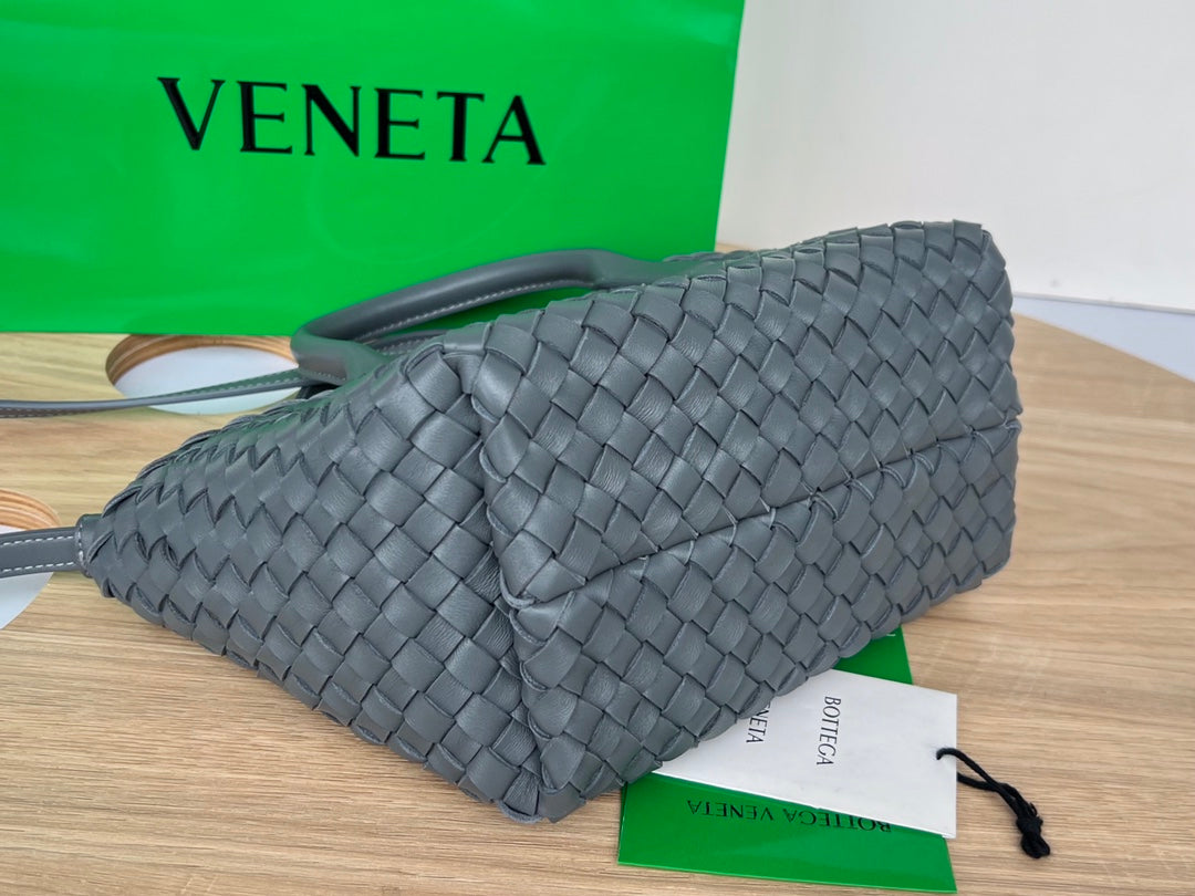Bottega Veneta Mini Cabat 20 in Onyx Black Lambskin Bag