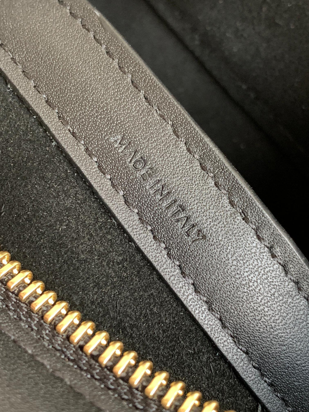 Celine Triomphe Classic 25 Black Calfskin Bag