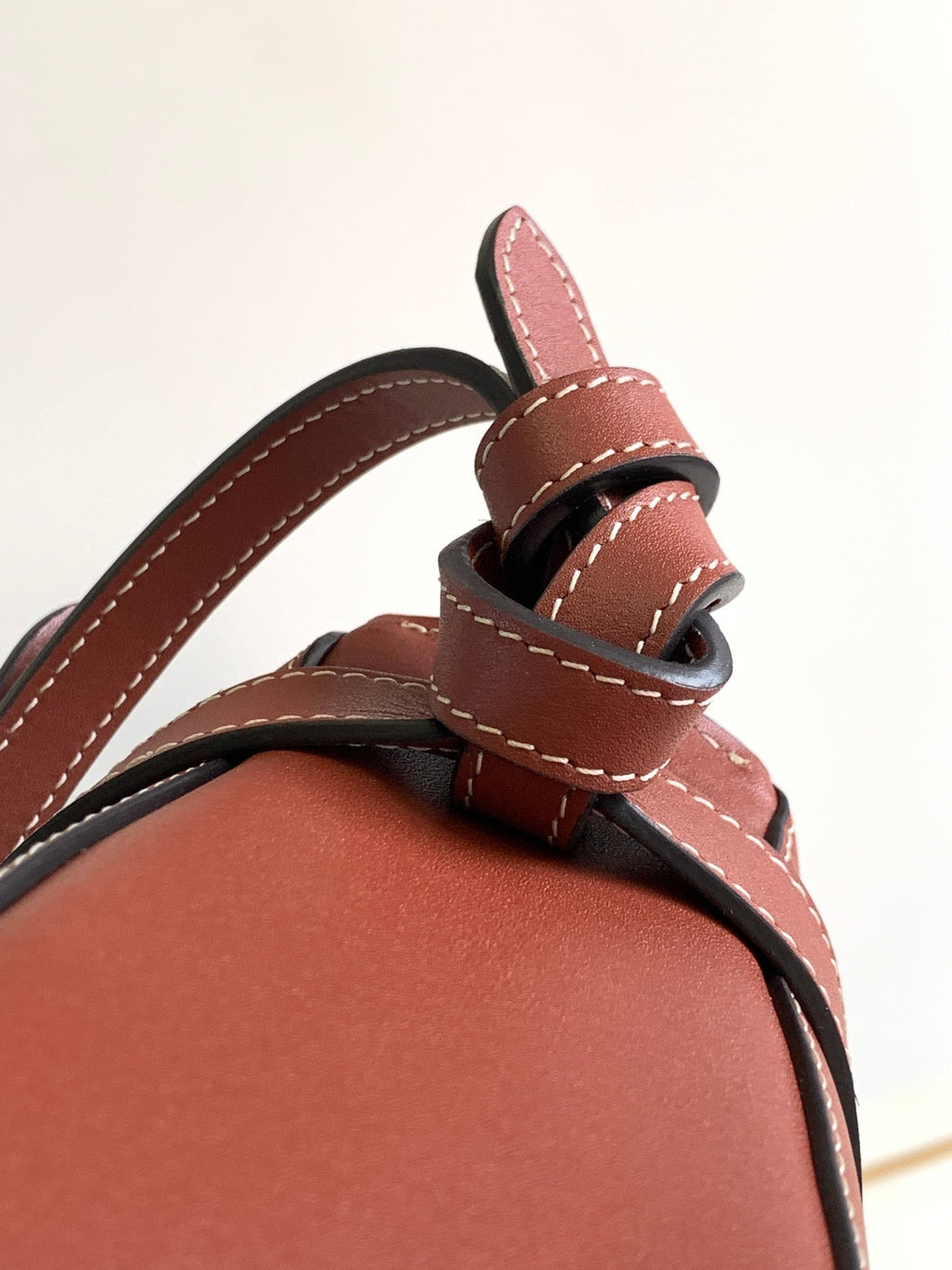Celine Triomphe Classic 25 Cinnamon Brown Calfskin Bag