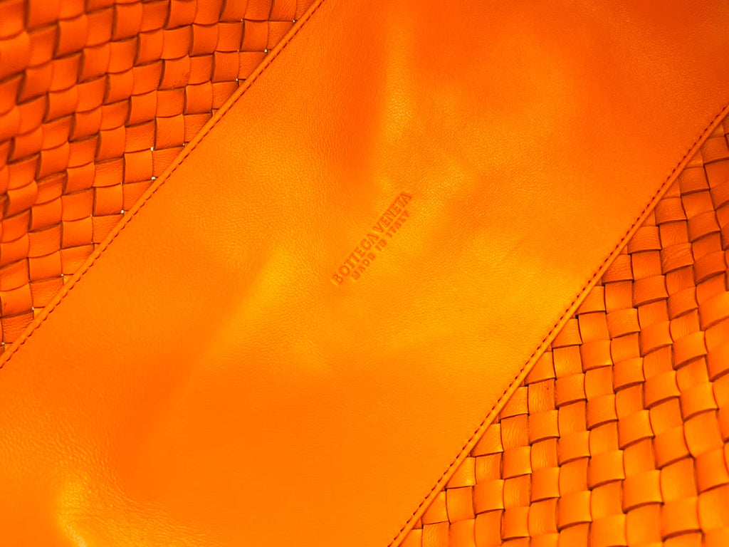Bottega Veneta Small Cabat 32 in Ut Orange Lambskin Bag