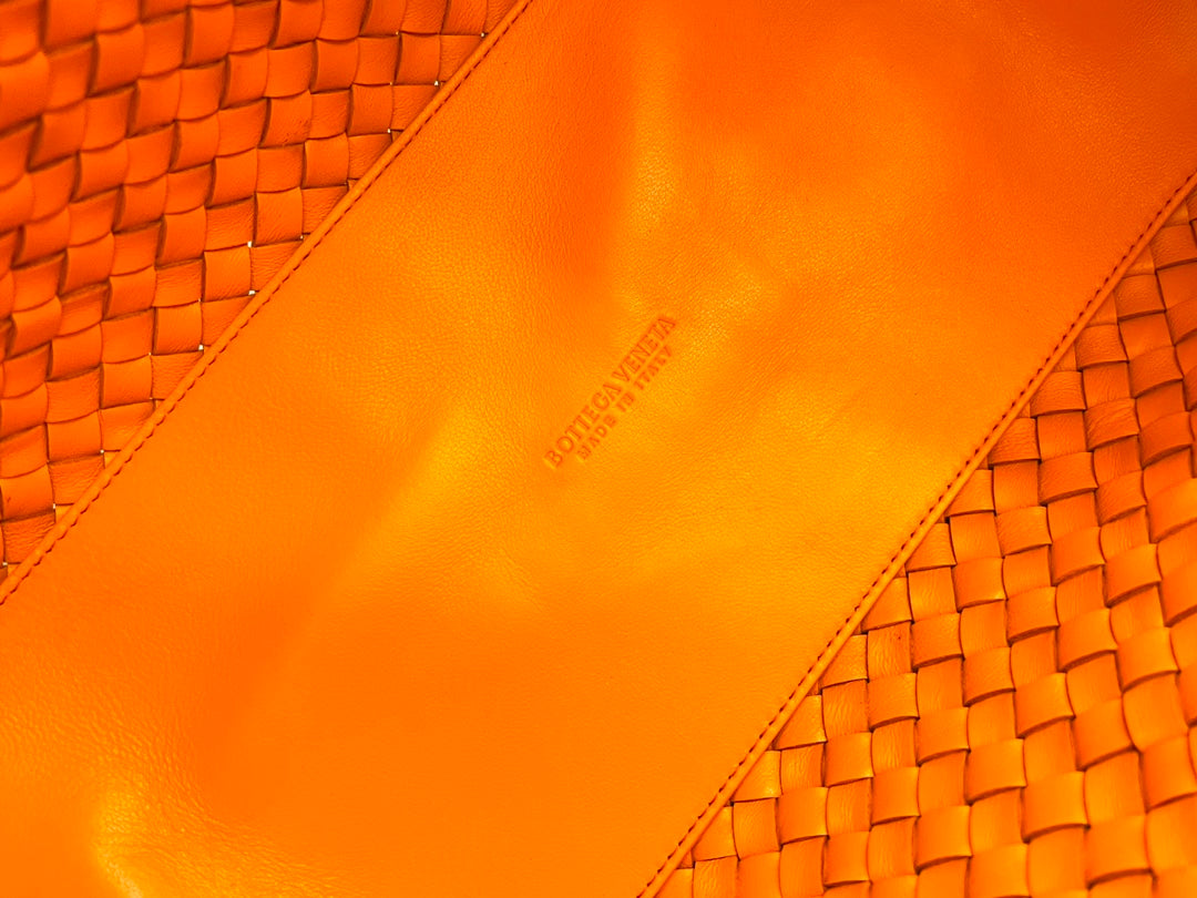 Bottega Veneta Small Cabat 32 in Ut Orange Lambskin Bag