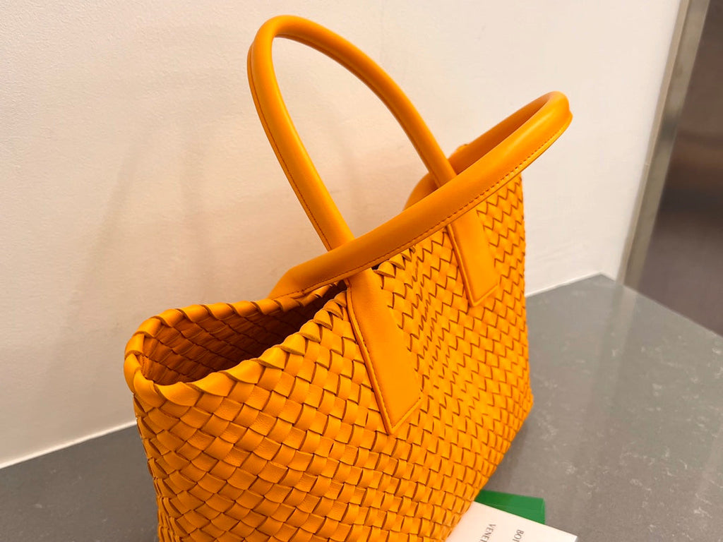 Bottega Veneta Small Cabat 32 in Ut Orange Lambskin Bag